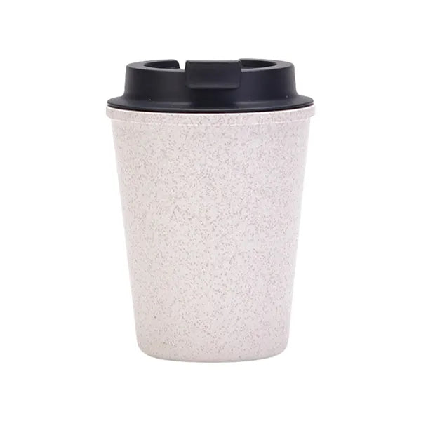 12oz Portable Wheat Straw Coffee Cup