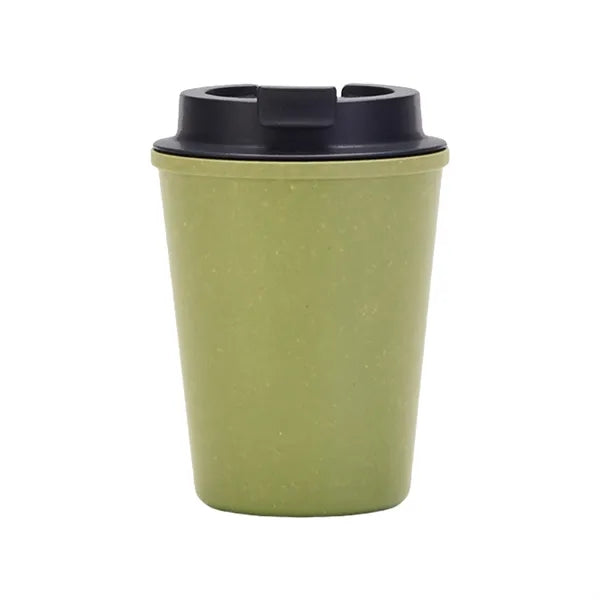 12oz Portable Wheat Straw Coffee Cup