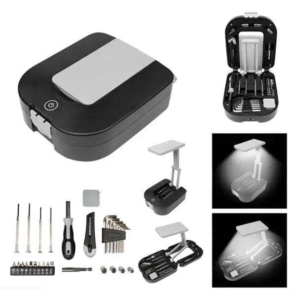 30 Pcs Led Desk Lamp Household Tool Kit
