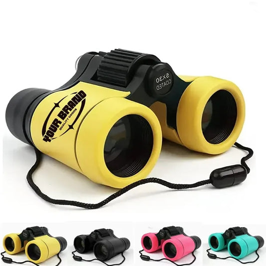 Kids ABS Binoculars Shockproof Toys Hiking Birthday Gift