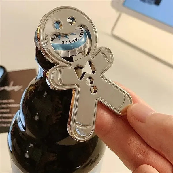 Magnetic Gingerbread Man Bottle Opener