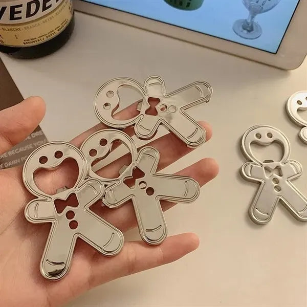 Magnetic Gingerbread Man Bottle Opener