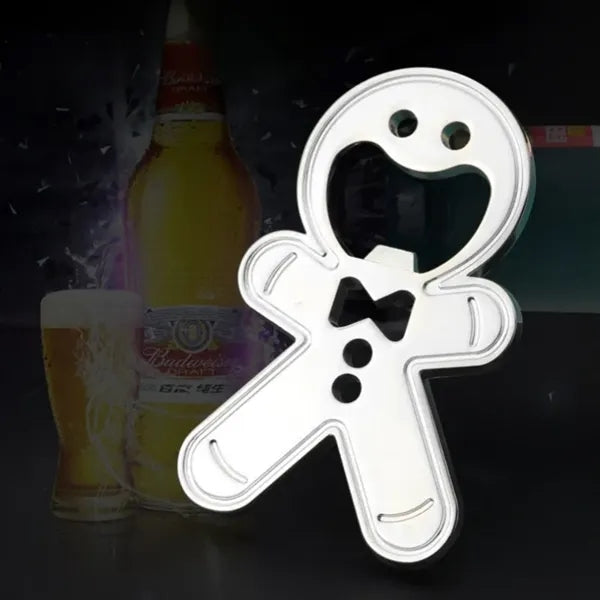 Magnetic Gingerbread Man Bottle Opener