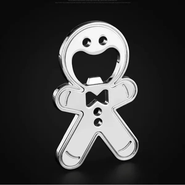 Magnetic Gingerbread Man Bottle Opener