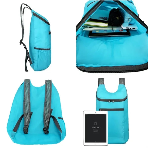 Foldable Backpack for Lightweight Hiking Rucksack Bag