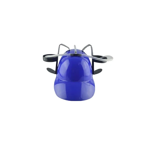 Hands-Free Beer Drinking Helmet