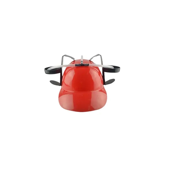 Hands-Free Beer Drinking Helmet