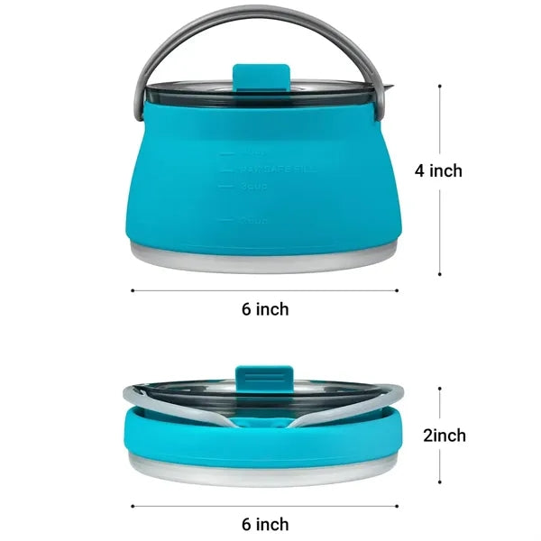 1L Collapsible Camping Kettle