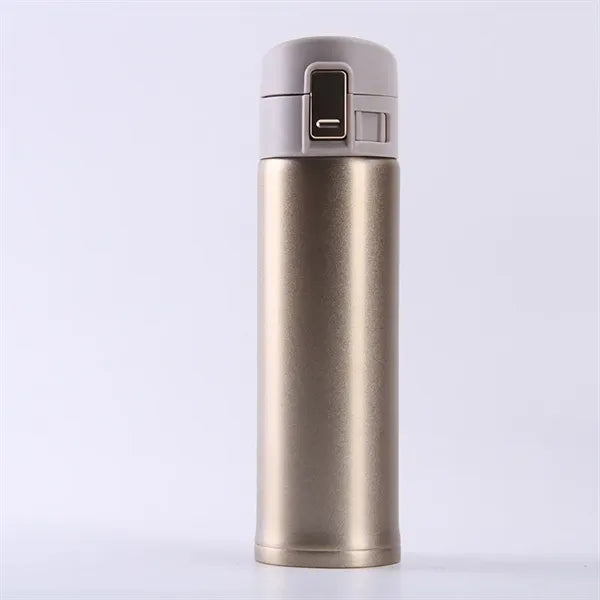 15oz Stainless Steel Insulated Travel Mug with Flip Lid