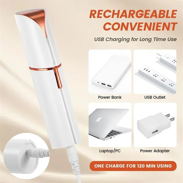 Facial Hair Removal for Women Painless Remover Shaver Razor