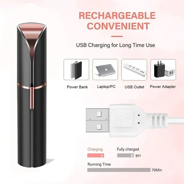 Facial Hair Removal for Women Painless Remover Shaver Razor