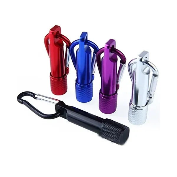 LED Flashlight Camping Outdoor Mountaineering Keychain