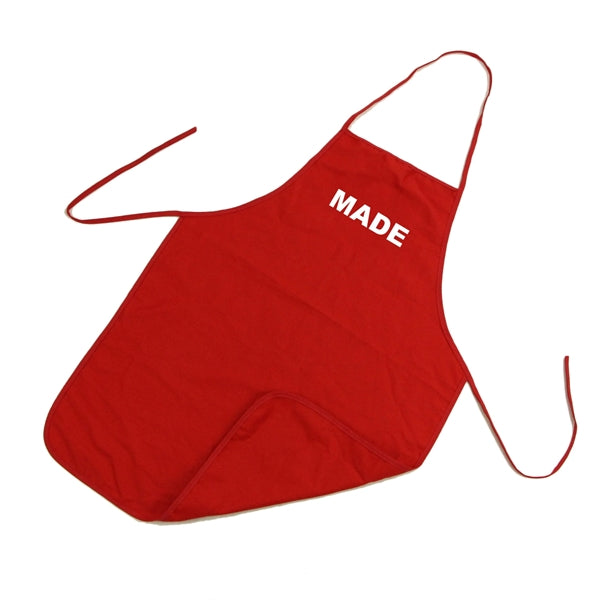 100% Cotton Red BBQ Kitchen Branded Apron