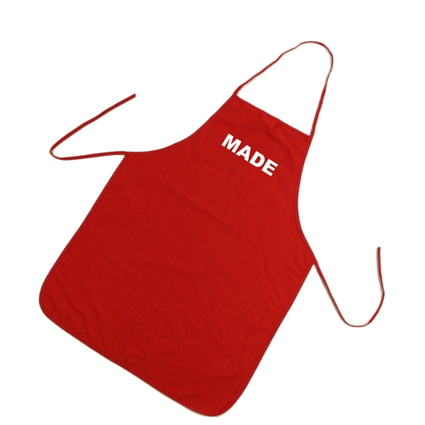 100% Cotton Red BBQ Kitchen Branded Apron