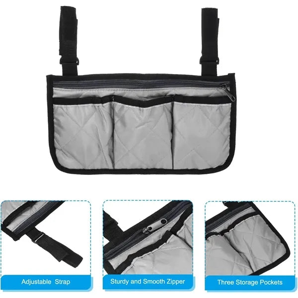 Beach Chair Hanging Storage Pouch Armrest Organizer