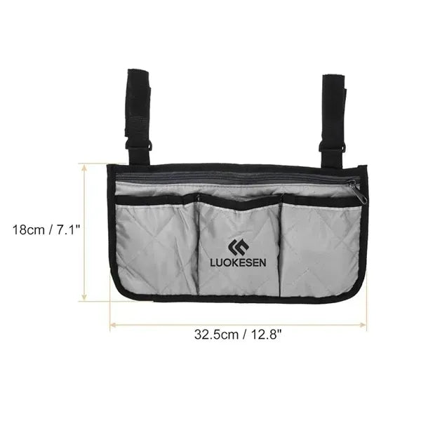 Beach Chair Hanging Storage Pouch Armrest Organizer