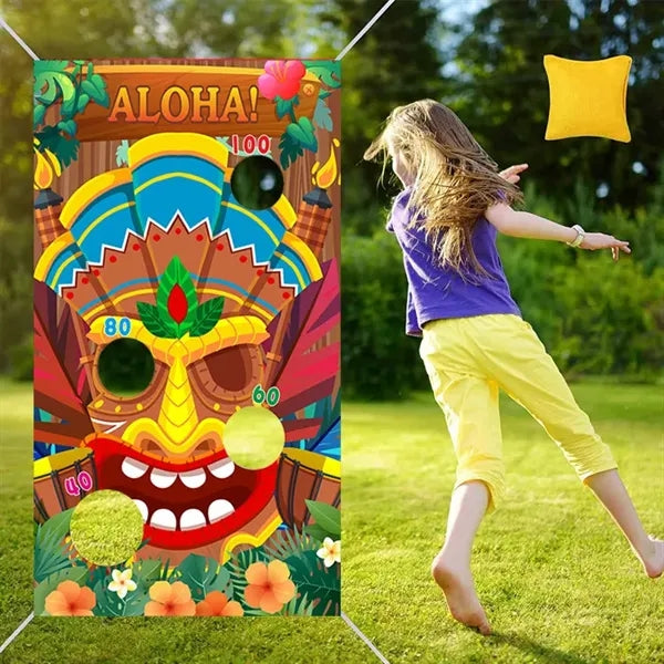 Portable Cornhole Set