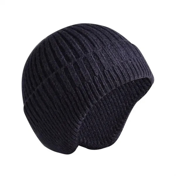 Warm Knitted Beanie Winter Hats Ear Covers