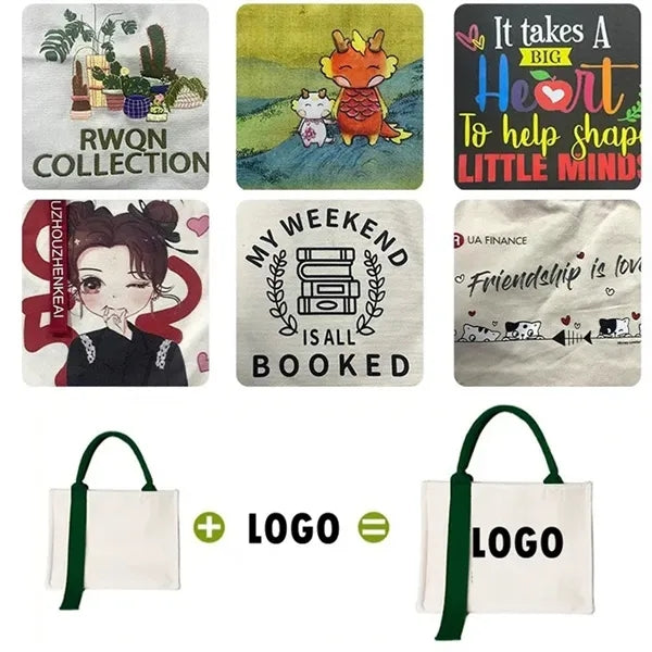 One-stop customization of canvas bags with bottoms and sides
