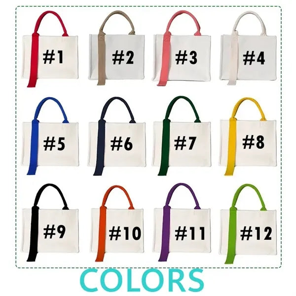 One-stop customization of canvas bags with bottoms and sides