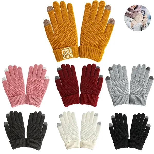 Unisex Winter Touch Screen Gloves Warm Fleece