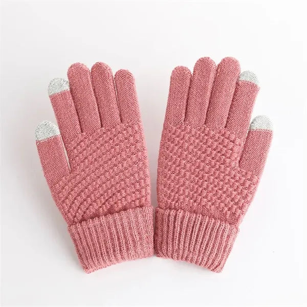 Unisex Winter Touch Screen Gloves Warm Fleece