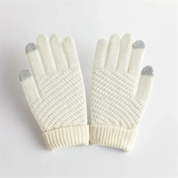 Unisex Winter Touch Screen Gloves Warm Fleece