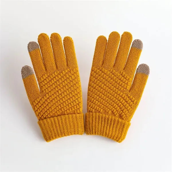 Unisex Winter Touch Screen Gloves Warm Fleece