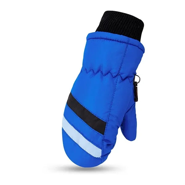Kids Winter Snow Mittens Waterproof Warm Ski Unisex Gloves