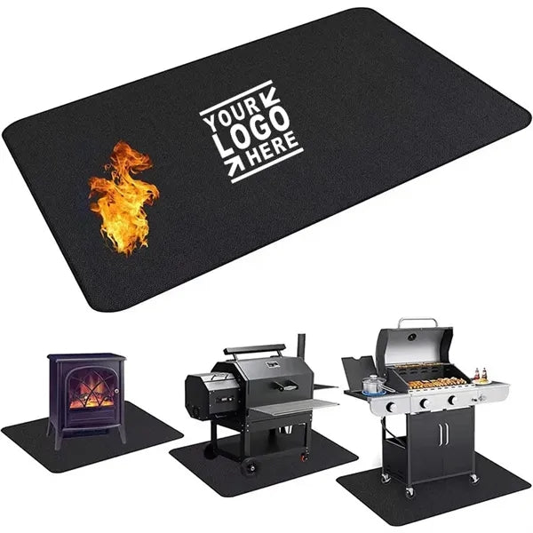 Doubles Sided Fireproof Under Mats for Outdoor Grill