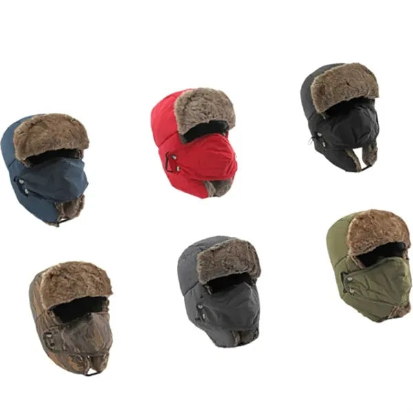 Ear Flap Windproof Ski Snow Hunting Hat