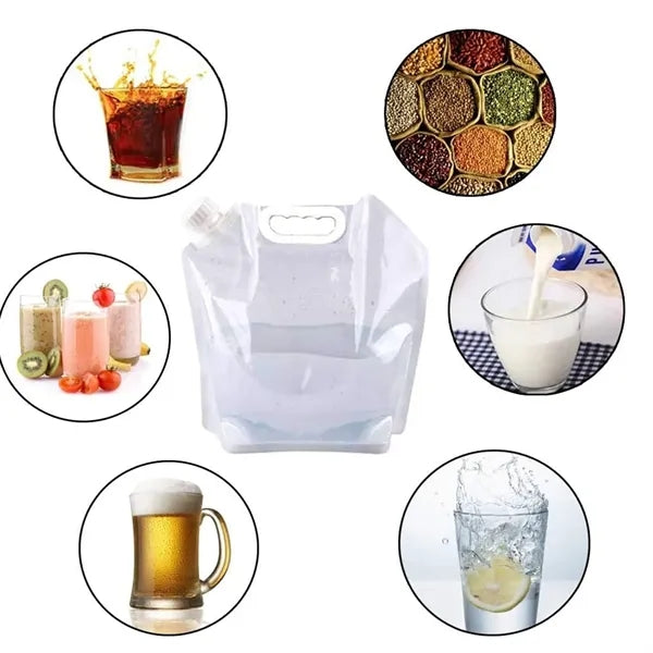 1.3 Gallon Foldable Drink Container Bag