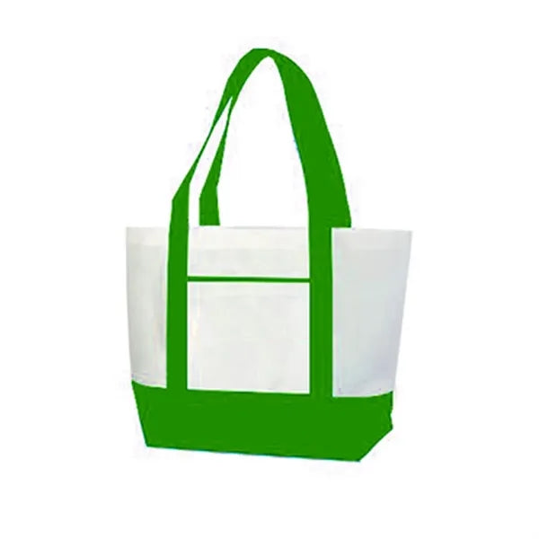 Two Tone Non Woven Boat Tote Bag