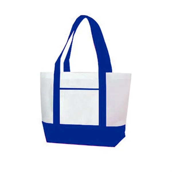 Two Tone Non Woven Boat Tote Bag