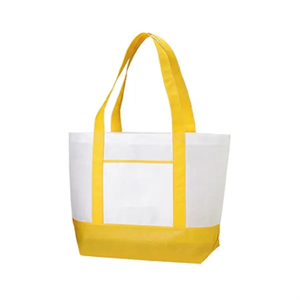 Two Tone Non Woven Boat Tote Bag