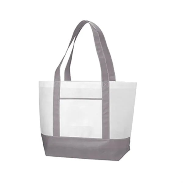 Two Tone Non Woven Boat Tote Bag