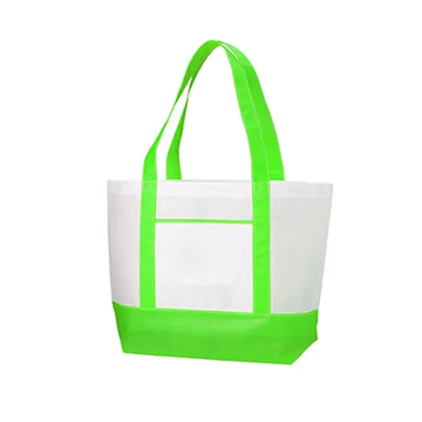 Two Tone Non Woven Boat Tote Bag