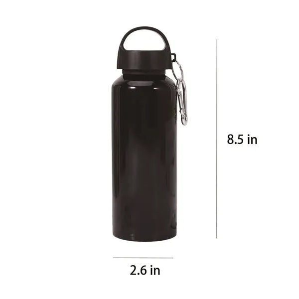 Sublimation Aluminium Sports Water Bottle with Carabiner