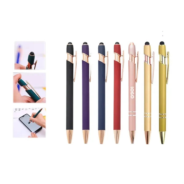 Elegant Ballpoint Pen with Stylus Tip