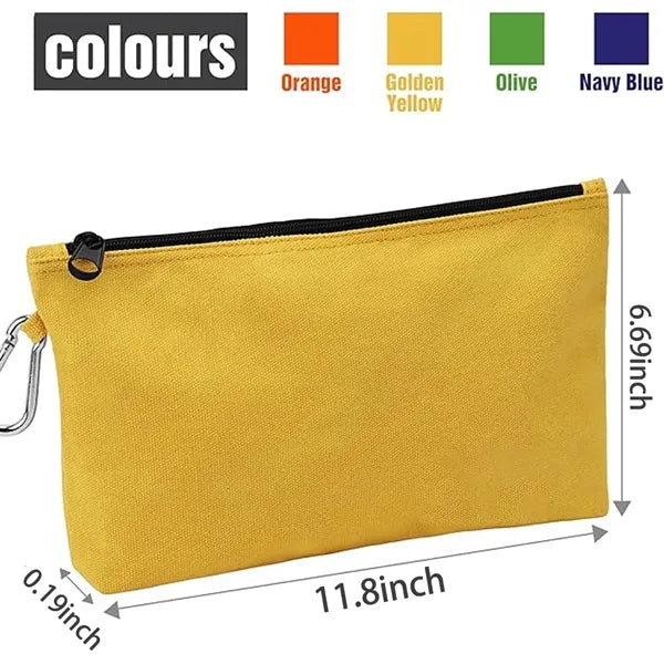 Canvas Tool Bags - Heavy Duty Zipper Set