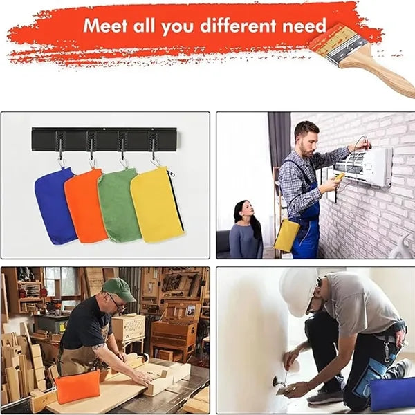 Canvas Tool Bags - Heavy Duty Zipper Set