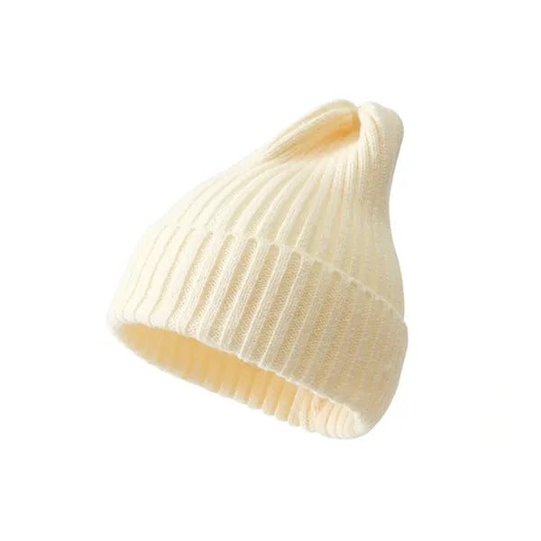 Children's Knitted Rib Beanie Winter Skull Cap Gifts