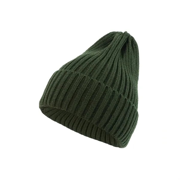 Children's Knitted Rib Beanie Winter Skull Cap Gifts