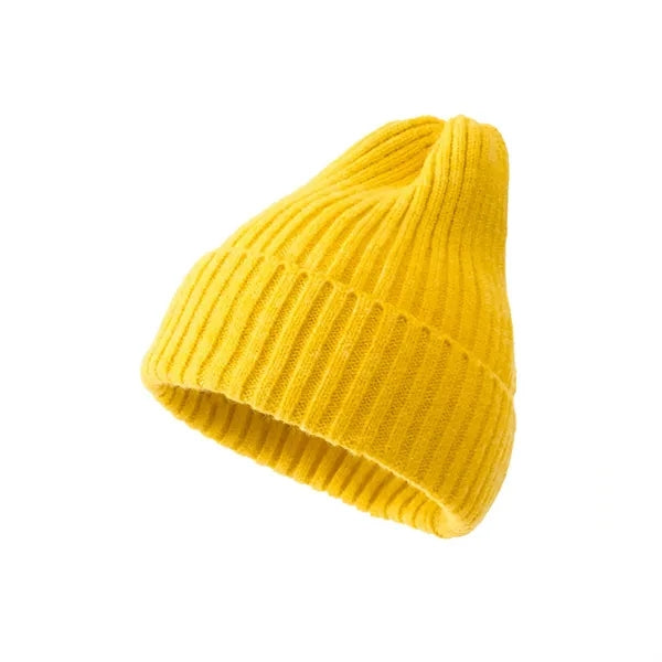 Children's Knitted Rib Beanie Winter Skull Cap Gifts