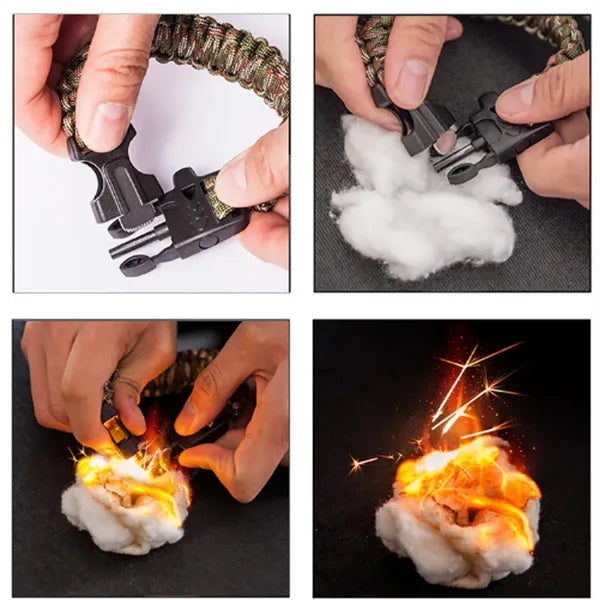 Ultimate Tactical Survival Emergency Paracord Bracelets