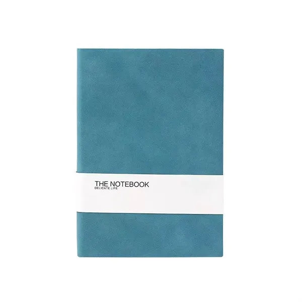 A5 Leather Business Lined Notebook Travel Journal
