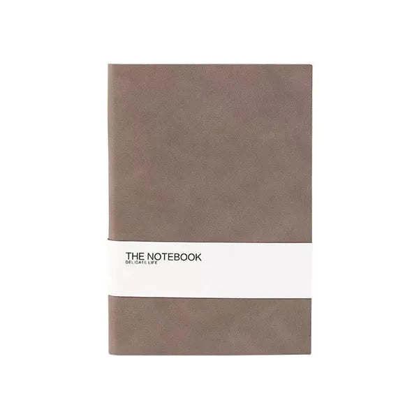 A5 Leather Business Lined Notebook Travel Journal