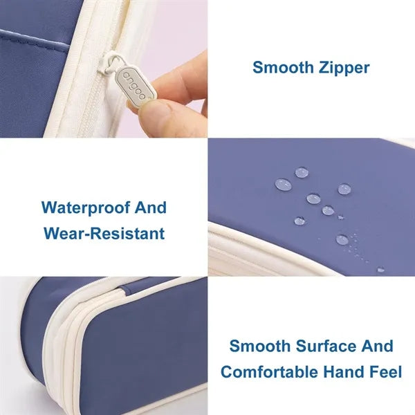 Large Capacity Foldable Storage Pencil Case