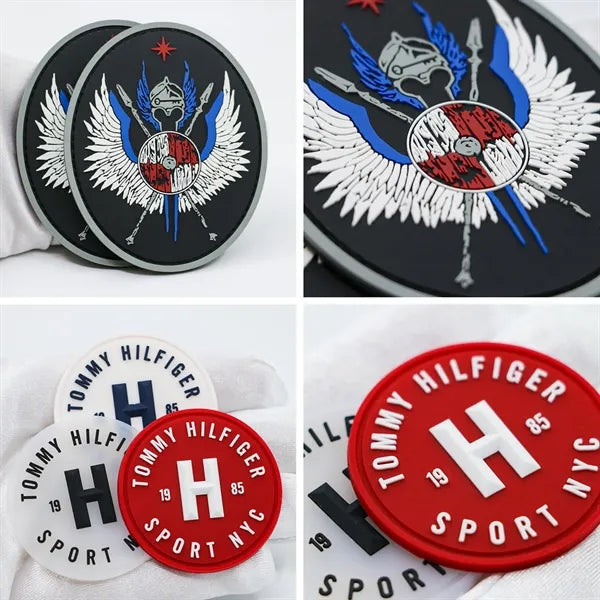 PVC Rubber Patch Label Clothing Stamp