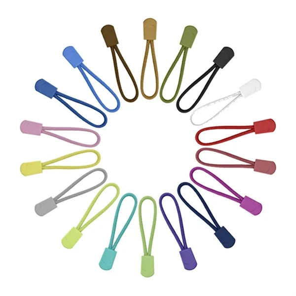 PVC Zipper Puller Backpack Clothing Tab